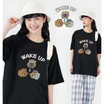 JZ TEE 貓咪-在嗎? 印花短袖T恤, , large