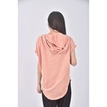 (S) u nme連帽橘色短袖上衣二手衣, , large