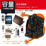 GS MALL 虎斑迷彩 雙肩防水萬用大背包 海陸仔 雙肩包 迷彩包 萬用包 後背包 電腦包 防水包 雙肩包 虎斑迷彩, , large