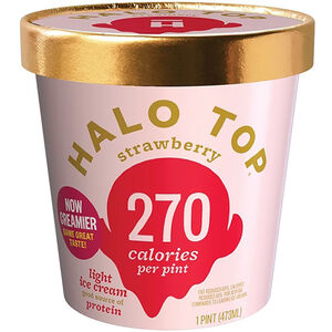 Halo Top Strawberry Ice Cream