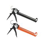 矽力康槍-加厚旋轉式省力不滴膠-橘, , large