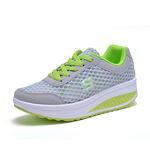 Mesh Platform Walking Shoes, , large