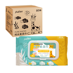 純水濕紙巾 加蓋 一般型(80抽/40包), , large