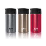 Miyaco 米雅可 經典316不銹鋼真空咖啡萃取杯咖啡杯 450ml繽紛紅-Leidea樂德兒, , large