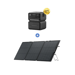 EcoFlow RIVER 3 Max Plus 儲能電源組合 ( RIVER 3 Plus＋EB600 )＋160W 太陽能板