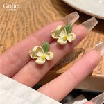 【Gulicc 】古莉可 耳環 韓版小黃花耳飾, , large
