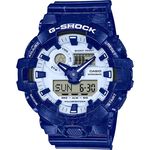 CASIO 卡西歐 G-SHOCK 青花瓷系列 雙顯手錶 GA-700BWP-2A, , large