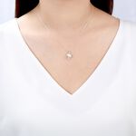 【Angel & Me】永恆之珠 s925 純銀 珍珠項鍊 生日 情人節禮物, , large