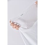 (XL) meu meu字母白色長袖上衣二手衣, , large