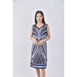 (S) jm collection無袖藍色洋裝二手衣, , large