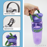 Kiyodo雙飲式水壺-1L-灰黑色X1支+紫色X1支 (附吸管), , large