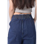 (2XL) mo bo高腰丹寧牛仔寬鬆藍色長褲二手衣, , large