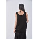 (S) iroo質感撞色黑色洋裝二手衣, , large