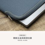 Moshi Pluma 14吋 Laptop Sleeve 輕薄防震筆電內袋-魚骨紋灰, , large