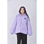 (L) xuemifei and fashion質感連帽紫色外套二手衣, , large
