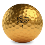VICE PRO PLUS 高爾夫球 12入/盒 四層球 金色, , large