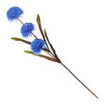 【YU Living】仿真裝飾薊花 人造花-深紫, , large