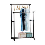 STYLE格調｜MIT繽紛雙桿衣架 【HA-007】升降衣架 伸縮衣架 曬衣架 吊衣架 掛衣架 曬衣桿 晾曬【現貨供應】, , large