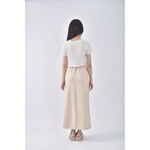 (S) 質感杏色長裙二手衣, , large