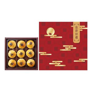 烏豆沙蛋黃酥禮盒 (每盒9顆)※有效日期依實際包裝為主