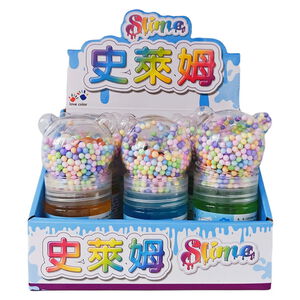 公仔史萊姆DIY-熊熊罐(款式隨機出貨)