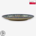 【SOLO Vintage】Cerraf Polish Pottery 17cm Dessert Plate Round Plate Black Cat Garden Series Made in Poland, , large