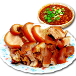 赤豪家庭私廚 家傳萬巒豬腳 1包(600g±10%/包)附蒜蓉醬_任選, , large