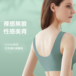 [凱得國際]KISSDIAMOND頂級乳膠抗菌無痕內衣KDW-M8204 L/黑色, , large