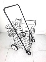 工業風摺疊收納推車(大容量款), , large