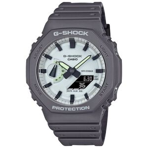 CASIO 卡西歐 G-SHOCK 綠光系列 八角 手錶 GA-2100HD-8A