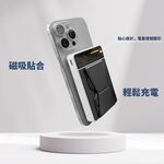 【O-ONE MAG | Wireless Magnetic Power Bank】
Your Stylish Charging Assistant — Snap to Charge Your Phone, Watch, and Earbuds Instantly
Supports 15W Fast Charging · 10000mAh · 38.5Wh, 天青藍, large