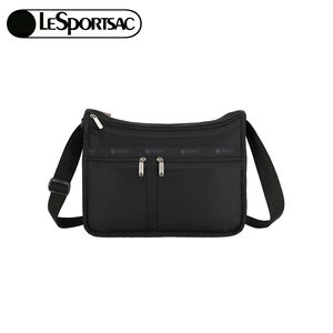 LeSportsac Deluxe Everyday Bag 經典斜背包 送禮-永恆黑
