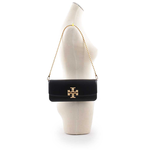 TORY BURCH Eleanor 大標誌牛皮肩背鍊包/手拿包/黑色, , large