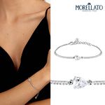【快速出貨】MORELLATO Tesori系列 925純銀水滴型手鍊 SAIW213, , large