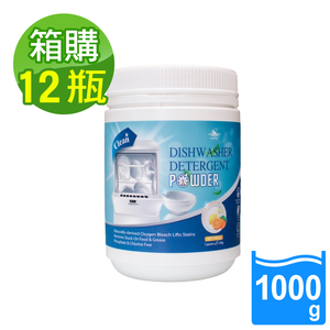Dishwashing powder for dishwasher 1000g x 12 cans x 1 box