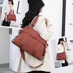 SPRING-學院風通勤大款托特包 大學生上課通勤14吋筆電大款肩背包 旅行肩背包-多色, , large