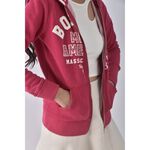 (S) miss america字母印花粉色外套二手衣, , large