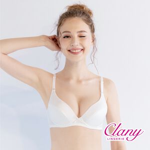可蘭霓Clany 無痕透氣排汗軟鋼圈BCD罩杯學生舒適內衣 少女成長型涼感台灣   6990-22 白