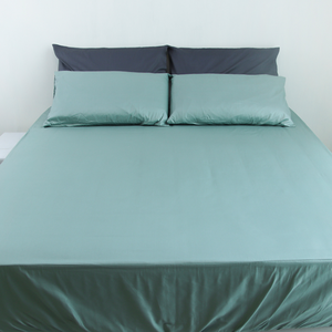 100% cotton mattress cover and pillowcase set