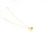 【Angel & Me】Ball 14KGF Gold-filled necklace Valentine Day Birthday gift, , large