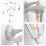 【卡米達】E27戶外庭園壁燈(CA1011WDWH), , large