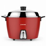 TATUNG 15-Cup Stainless Steel Accessories Rice Cooker Rich Red TAC-15L-NCRE, , large