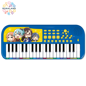 [RUNALAND]37 Key Keyboard Toys for Kids with Colorful Notes Sticker
