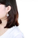 【Angel & Me】幸運草之歌 幸運草 四葉草 s925 純銀 耳環 耳夾 禮物, , large