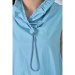 (M) cos質感棉質純棉藍色洋裝二手衣, , large