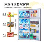 HERAN 485L Taiwan-Made Grade 1 Energy Efficient Inverter Double Door Refrigerator HRE-B4823V, , large