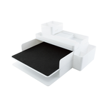 【O-Life】Flat Document Holder-White, , large