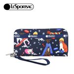 |快速出貨|Lesportsac Tech Wallet Wristlet 腕帶手拿包錢包/ 雪國汪星人, , large