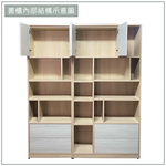 【唯熙傢俱】菲利楓木雙色5尺書櫃, , large