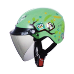 helmet, 粉綠, large